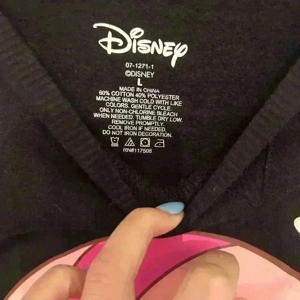 Disney Cheshire Cat women’s sweatshirt size Large - Picture 4 of 4